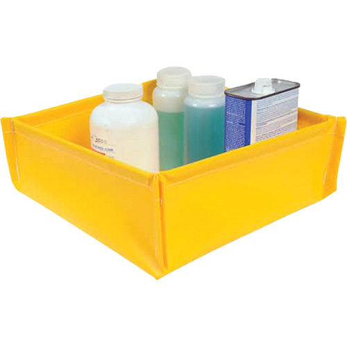 Ultratech 1335 Flexible Ultra-Utility Tray&reg;, 12" L x 12" W x 4.8" H, 1.5 US Gal. Spill Capacity