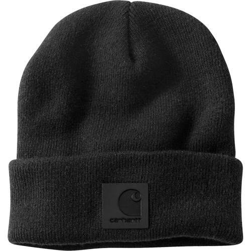 Carhartt 101070-001OS Tonal Patch Beanie, One Size, Black