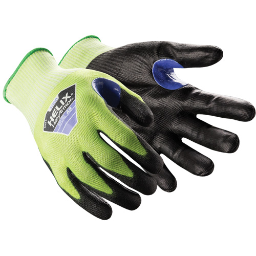 Hexarmor 3060-L (9) Helix&reg; 3060 Cut-Resistant Gloves, Size Large/9, 18 Gauge, Polyurethane Coated, HPPE Shell, ASTM ANSI Level A9