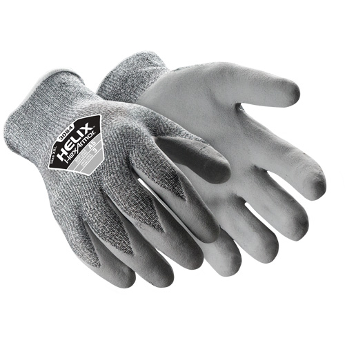 Hexarmor 3084-S (7) Helix&reg; 3084 Cut-Resistant Gloves, Size Small/7, 13 Gauge, Silicone Coated, HPPE Shell, ASTM ANSI Level A5
