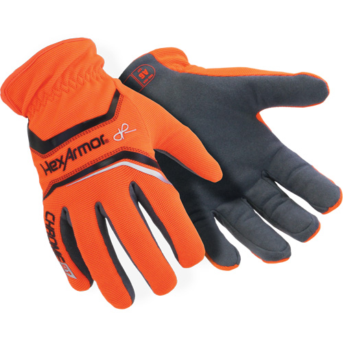 Hexarmor 4072-L (9) Chrome SLT&reg; 4072 Cut-Resistant Gloves, 9/Large, ASTM ANSI Level A6