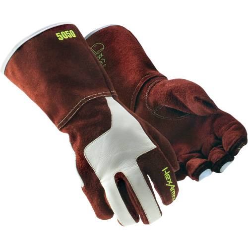 Hexarmor 5050L (9) Gants de soudage HeatArmor 5050, Cuir de vache refendu, Taille Grand/9