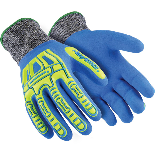 Hexarmor 7102-S (7) Rig Lizard&reg; Fluid 7102 Cut-Resistant Gloves, Size Small/7, 13 Gauge, Nitrile Coated, Fibreglass/HPPE Shell, ASTM ANSI Level A4