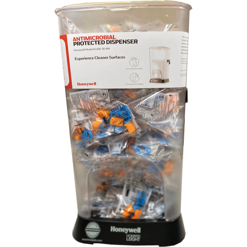 PIP Global Safety HL400-FF-30-AM Distributeur de bouchons doreille filaires HL400 AM avec boîte de bouchons doreille FF-30