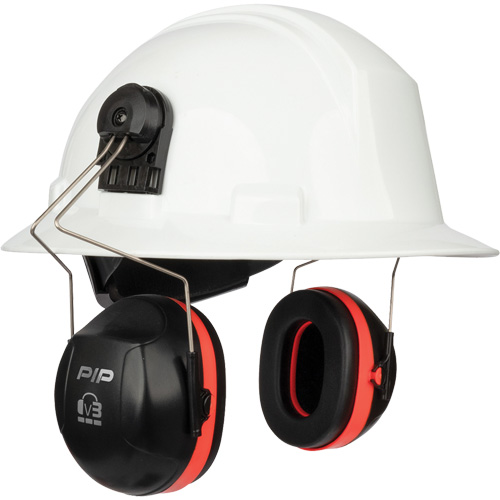 PIP Global Safety 263-V3FB Dynamic V3 Passive Ear Muffs, Cap Mount, 27 NRR dB
