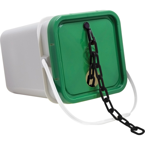 Mr. Chain 50003-P Plastic Safety Chain, Black