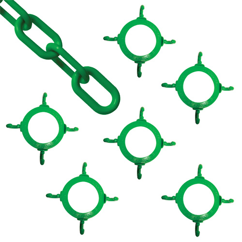 Mr. Chain 97404-KIT Ensemble de connecteurs de chaîne pour c&ocirc;nes, Vert