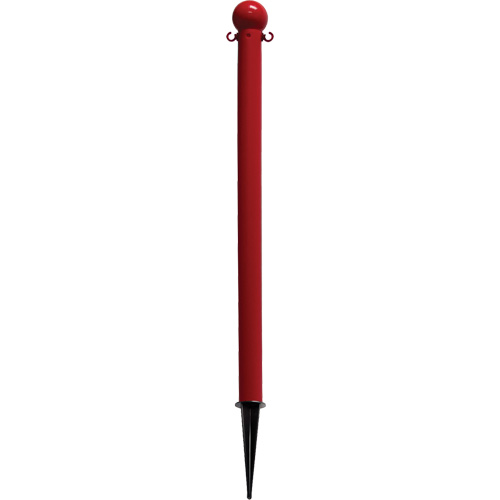 Mr. Chain 91305 Ground Poles, Red