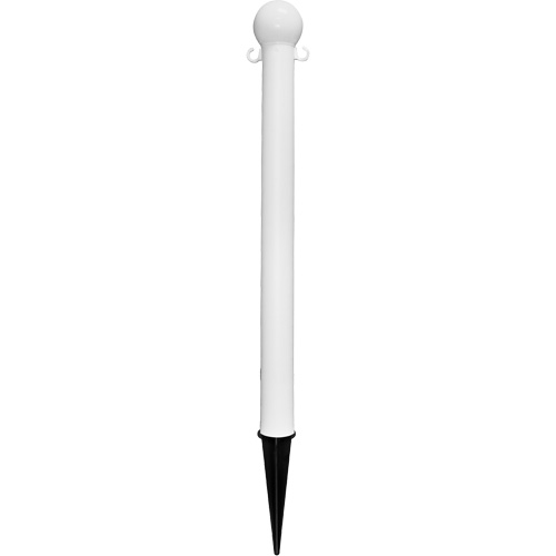 Mr. Chain 95501 Ground Poles, White