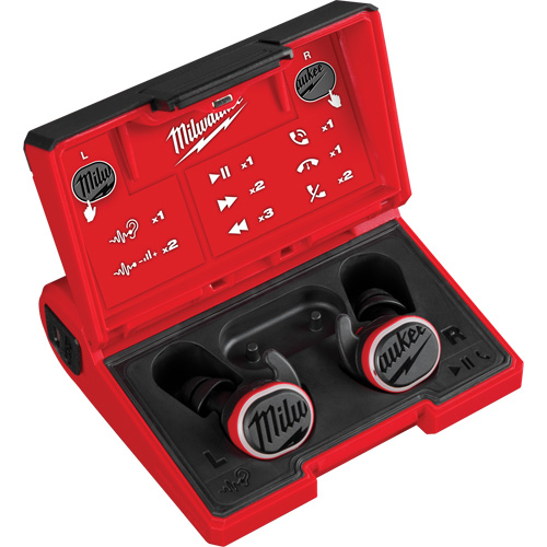 Milwaukee 2191-21 Redlithium USB Bluetooth&reg; Jobsite Ear Buds