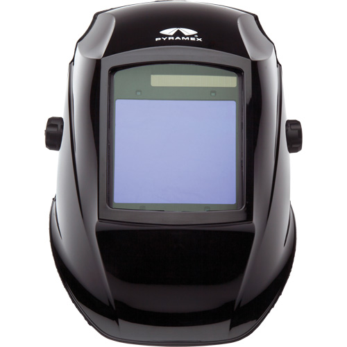 Pyramex WHAM3030GB Casque de soudeur autonoircissant Leadhead, 3,8" lo x 3,4" la Champ de vision, Teinte 9 - 13, Noir