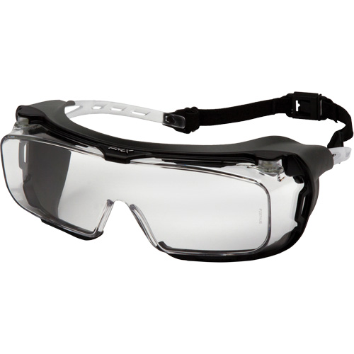 Pyramex S9910STMRG Lunettes &agrave; coques de s&eacute;curit&eacute; Cappture Plus, Lentille Transparent, Antibu&eacute;e, Ventilation Ferm&eacute;