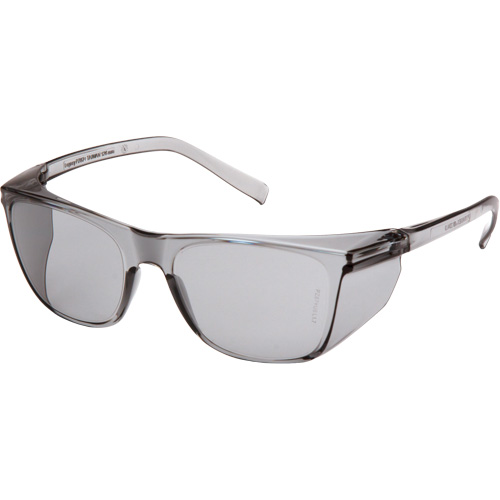 Pyramex S10925STM Lunettes de s&eacute;curit&eacute; Legacy, Lentille Gris p&acirc;le, Antibu&eacute;e, ANSI Z87+/R&eacute;pond ou surpasse la norme CSA Z94.3