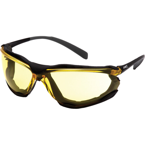 Pyramex SB9330ST Proximity&reg; Safety Glasses, Amber Lens, Anti-Fog, ANSI Z87+/Meets/Exceeds CSA Z94.3