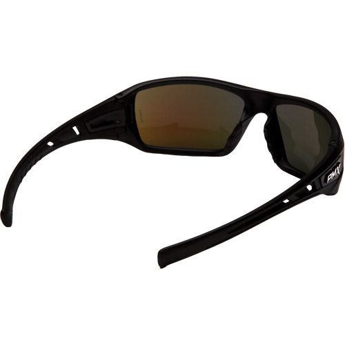 Pyramex SB10465D Velar Safety Glasses, Blue Mirror Lens, ANSI Z87+/Meets/Exceeds CSA Z94.3