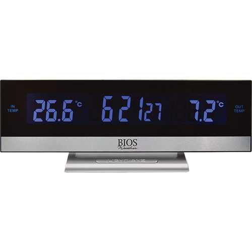 BIOS 357BC Indoor/Outdoor Thermometer with Alarm, Non-Contact, Digital, -22-140°F (-30-60°C)