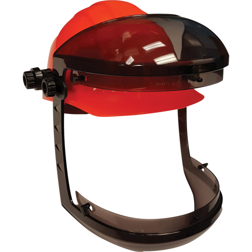 Dentec 12F483CAPO Facetec with Cap Attachment for Slotted Hard Hats, Ratchet Suspension