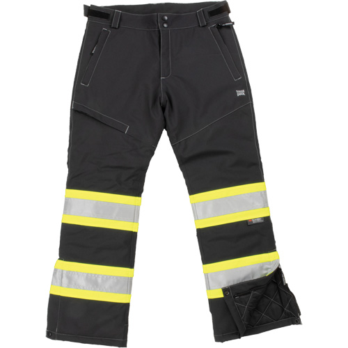 Tough Duck SP071-BLK-S Womens Insulated Flex Safety Pant, Polyester, Small, Black