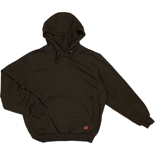 Tough Duck WJ222-BLACK-4XL Water Repellent Fleece Pullover Hoodie