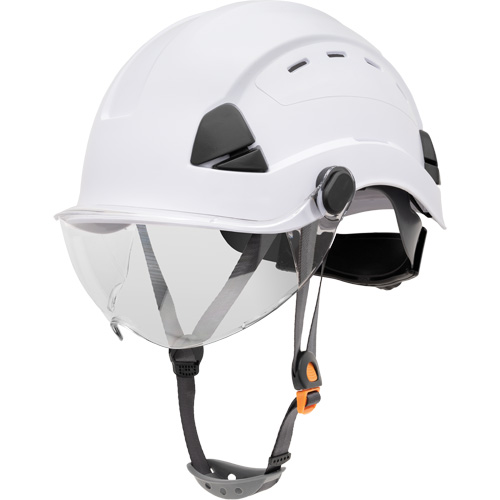 PIP Global Safety FSH11001 Fibre Metal Safety Helmet, Meets CSA Type 1, Ratchet Suspension, Vented