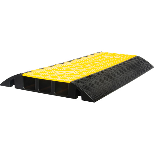 Produits de sécurité Zenith SHJ532 Protecteur de c&acirc;bles en polyur&eacute;thane, 3 canaux, 35,43" lo x 19,69" la x 3" h