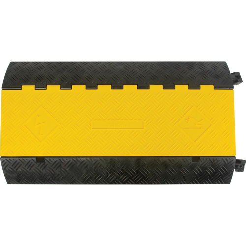 Produits de sécurité Zenith SHJ532 Protecteur de c&acirc;bles en polyur&eacute;thane, 3 canaux, 35,43" lo x 19,69" la x 3" h