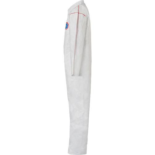 Dupont Personal Protection ST120SWHMD002500 SFR Coveralls with Collar, Medium, White, Tyvek&reg; 400