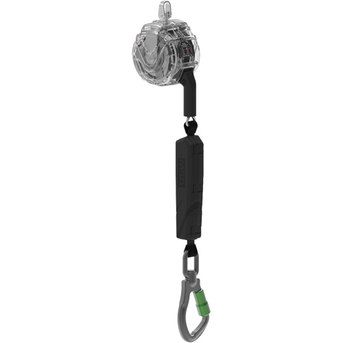 MSA VTOHG-031-ZC-C V-TEC ALTAKS Personal Fall Limiter-Cable, 10', Galvanized Steel, Swivel