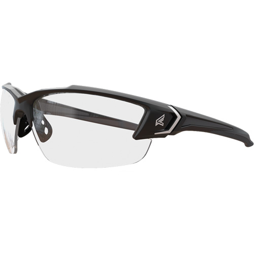 Edge Safety Eyewear SDK111VS-G2 Lunettes de s&eacute;curit&eacute; Khor G2, Lentille Transparent, Polaris&eacute;/Pare-vapeur, ANSI Z87+/R&eacute;pond ou surpasse la norme CSA Z94.3