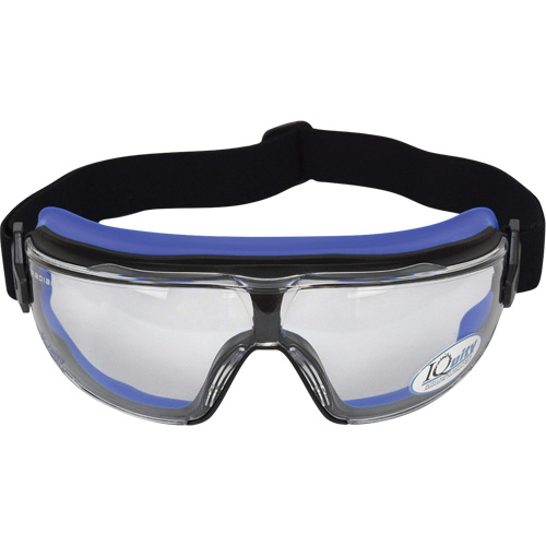 Radians LPG1-13D LPX IQuity Safety Goggles, Clear Lens, Anti-Fog/Anti-Scratch