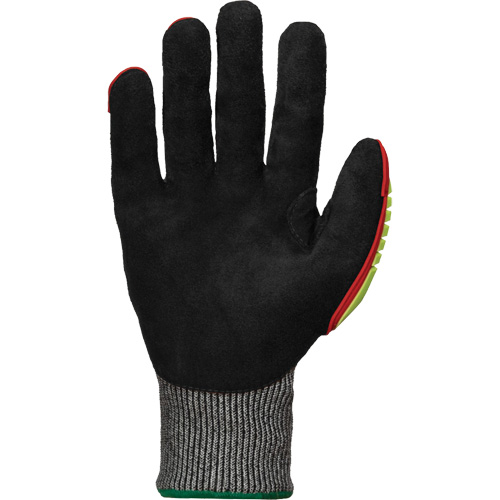 Superior Glove Works Ltd. STAGBMPVB-M Gants r&eacute;sistants aux chocs STAGBMPVB avec paumes ErgoHyde, Taille Moyen, Calibre 13, Enveloppe en TenActiv/Fil technique, ASTM ANSI niveau A7