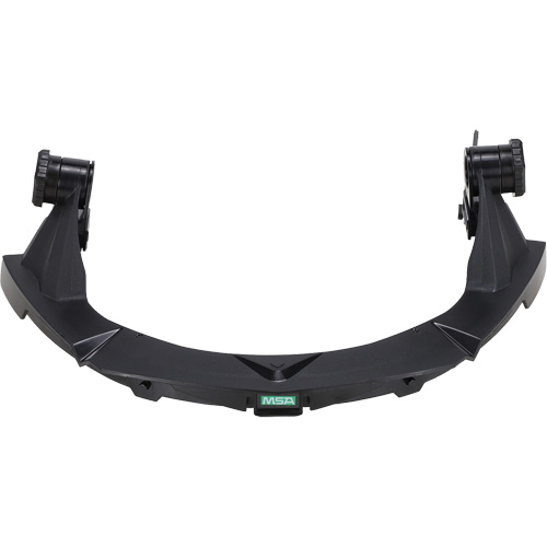 MSA 10154604 Support PBT V-Gard pour casques MSA &agrave; fente et bordure compl&egrave;te sans contr&ocirc;le des d&eacute;bris