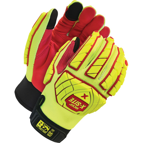 Bob Dale Gloves 20-1-10623-XL Microfiber Impact-Resistant Performance Gloves, Size X-Large, Spandex Shell, ASTM ANSI Level A5