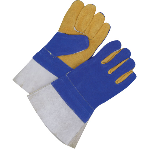 Bob Dale Gloves 60-9-887-7-X2L Lined Welder's Gloves with 5" Cuff, Split Cowhide, Size 2X-Large