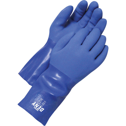 Bob Dale Gloves 99-1-820-12 Textured Gloves, Size 12, 12" L, PVC, Cotton Inner Lining