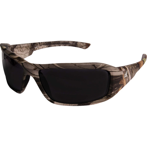 Edge Safety Eyewear TXB216CF Lunettes de s&eacute;curit&eacute; Brazeau, Lentille Fum&eacute;e, Anti-&eacute;gratignures/Polaris&eacute;, ANSI Z87+/MCEPS GL-PD 10-12/R&eacute;pond ou surpasse la norme CSA Z94.3