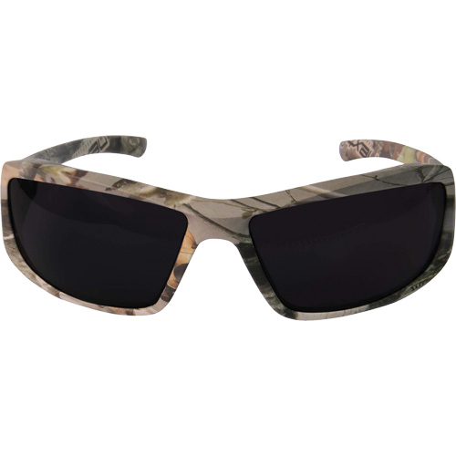 Edge Safety Eyewear TXB216CF Lunettes de s&eacute;curit&eacute; Brazeau, Lentille Fum&eacute;e, Anti-&eacute;gratignures/Polaris&eacute;, ANSI Z87+/MCEPS GL-PD 10-12/R&eacute;pond ou surpasse la norme CSA Z94.3