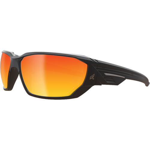 Edge Safety Eyewear XDAP419 Lunettes de s&eacute;curit&eacute; Dawson, Lentille Rouge/Miroir, Anti-&eacute;gratignures, ANSI Z87+/MCEPS GL-PD 10-12/R&eacute;pond ou surpasse la norme CSA Z94.3