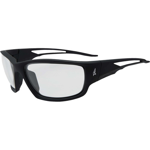 Edge Safety Eyewear SK111VS Kazbek Safety Glasses, Clear Lens, Anti-Scratch/Vapour Barrier, ANSI Z87+/MCEPS GL-PD 10-12/Meets/Exceeds CSA Z94.3