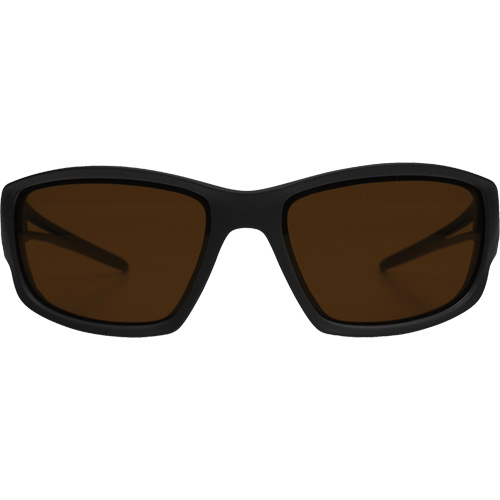 Edge Safety Eyewear TSK215 Kazbek Safety Glasses, Copper Lens, Anti-Scratch/Polarized, ANSI Z87+/MCEPS GL-PD 10-12/Meets/Exceeds CSA Z94.3