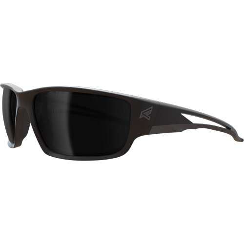 Edge Safety Eyewear TSK236 Kazbek Safety Glasses, Smoke Lens, Anti-Scratch/Polarized, ANSI Z87+/MCEPS GL-PD 10-12/Meets/Exceeds CSA Z94.3