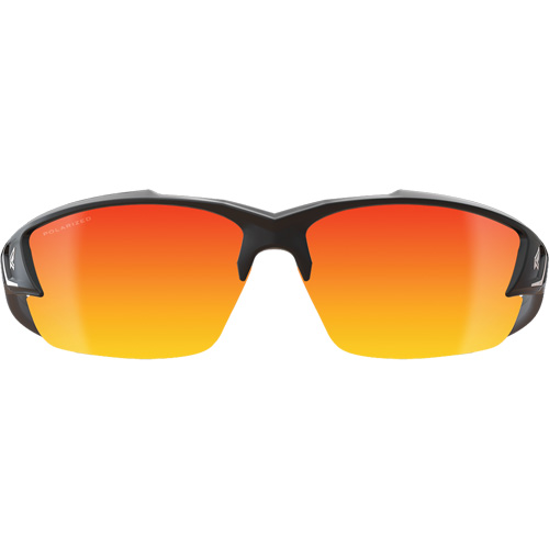 Edge Safety Eyewear SDKAP119-G2 Lunettes de s&eacute;curit&eacute; Khor G2, Lentille Rouge/Miroir, Anti-&eacute;gratignures, ANSI Z87+/MCEPS GL-PD 10-12/R&eacute;pond ou surpasse la norme CSA Z94.3