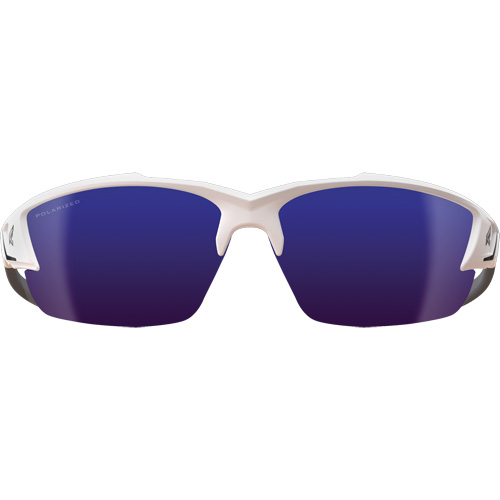 Edge Safety Eyewear TSDKAP248-G2 Lunettes de s&eacute;curit&eacute; Khor G2, Lentille Miroir bleu, Anti-&eacute;gratignures/Polaris&eacute;, ANSI Z87+/MCEPS GL-PD 10-12/R&eacute;pond ou surpasse la norme CSA Z94.3