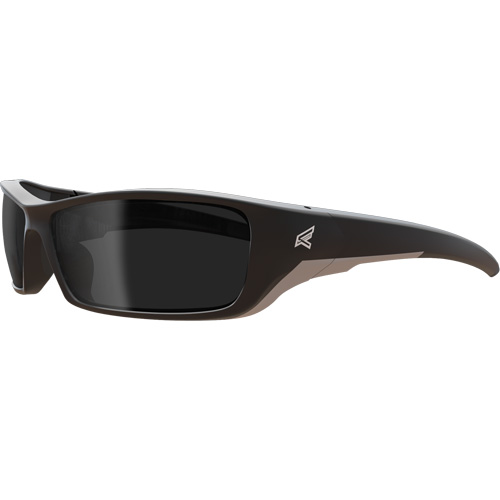 Edge Safety Eyewear SR116. Reclus Safety Glasses, Smoke Lens, Anti-Scratch, ANSI Z87+/MCEPS GL-PD 10-12/Meets/Exceeds CSA Z94.3