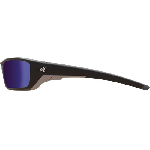 Edge Safety Eyewear SR118. Reclus Safety Glasses, Blue Mirror Lens, Anti-Scratch, ANSI Z87+/MCEPS GL-PD 10-12/Meets/Exceeds CSA Z94.3