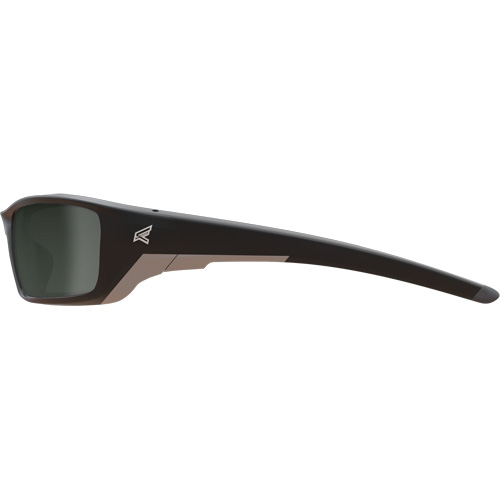 Edge Safety Eyewear TSR21-G15-7 Reclus Safety Glasses, Silver Mirror Lens, Anti-Scratch/Polarized, ANSI Z87+/MCEPS GL-PD 10-12/Meets/Exceeds CSA Z94.3