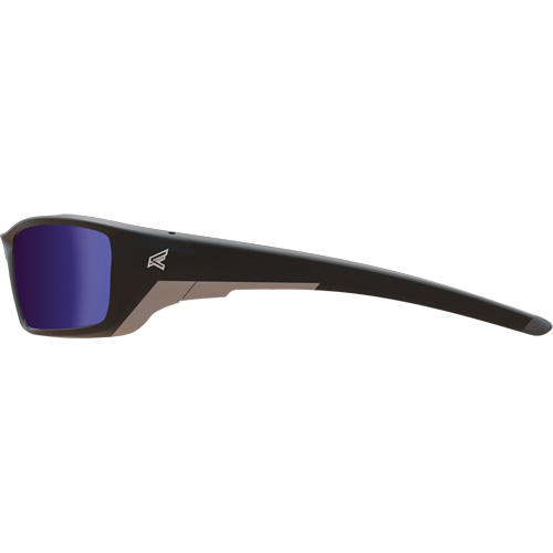Edge Safety Eyewear TSRAP218 Lunettes de s&eacute;curit&eacute; Reclus, Lentille Miroir bleu, Anti-&eacute;gratignures/Polaris&eacute;, ANSI Z87+/MCEPS GL-PD 10-12/R&eacute;pond ou surpasse la norme CSA Z94.3