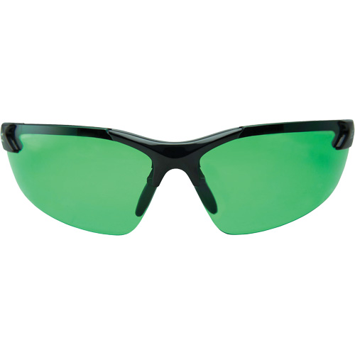 Edge Safety Eyewear DZ41HG-G2 Zorge G2 Safety Glasses, Green Lens, Anti-Scratch, ANSI Z87+/MCEPS GL-PD 10-12/Meets/Exceeds CSA Z94.3
