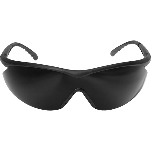 Edge Safety Eyewear DB116. Banraj Safety Glasses, Smoke Lens, Anti-Scratch, ANSI Z87+/MCEPS GL-PD 10-12/Meets/Exceeds CSA Z94.3