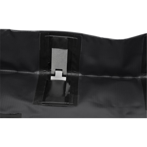 Zenith Safety Products SHK118 Collapsible Berm, 179 US gal. Capacity, 6' W x 8' L x 6" H, Snap-Up Bracket